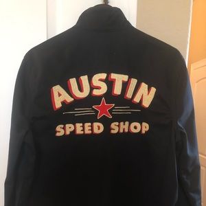 NWOT Limited Edition Austin Speed Shop chain stitched Men’s Dickie’s Jacket